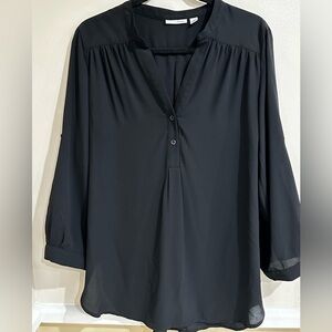 Hagogen Black Business Blouse